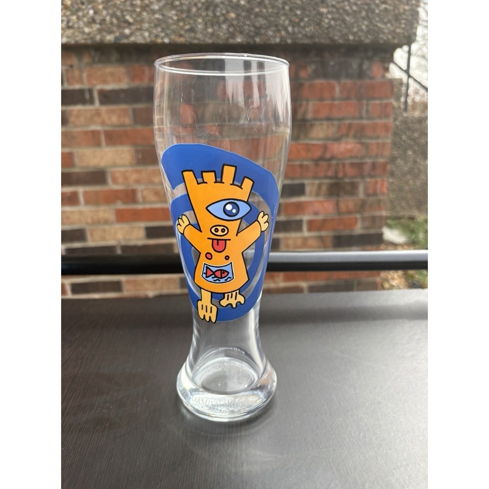 Ritzenhoff -Damien Ligier Beer Pint Glass 9 Inches
